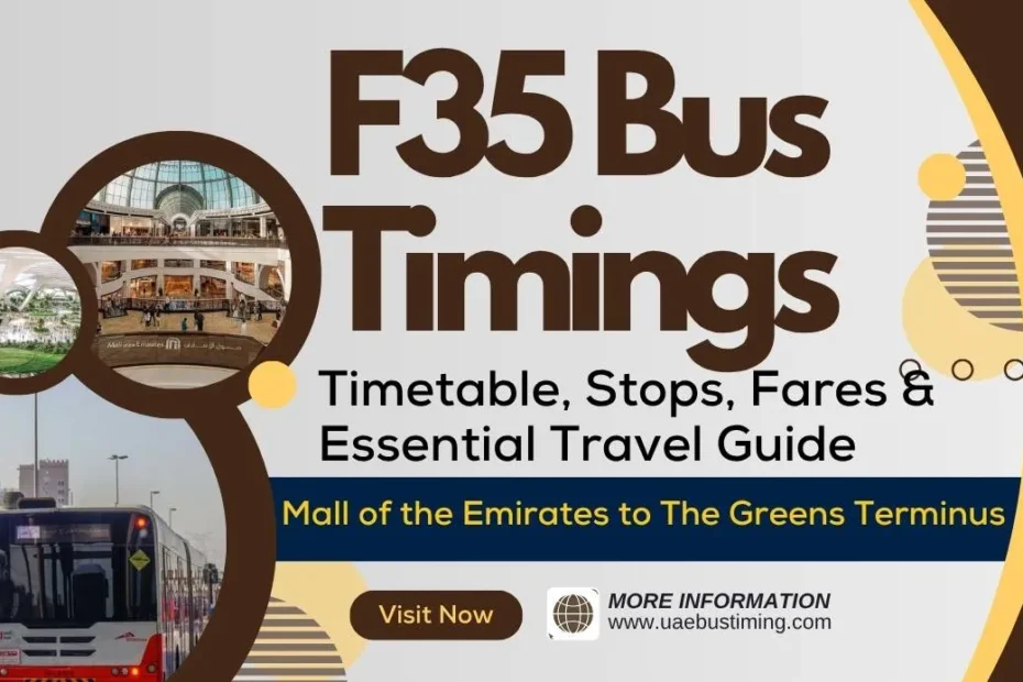 RTA F35 Bus Timetable: Bus F35 Schedule, Stops, Fares & Essential Travel Guide
