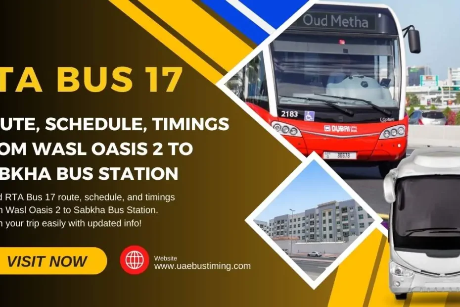 RTA Bus 17: Comprehensive Guide to Route, Stops, Timings & Travel Tips