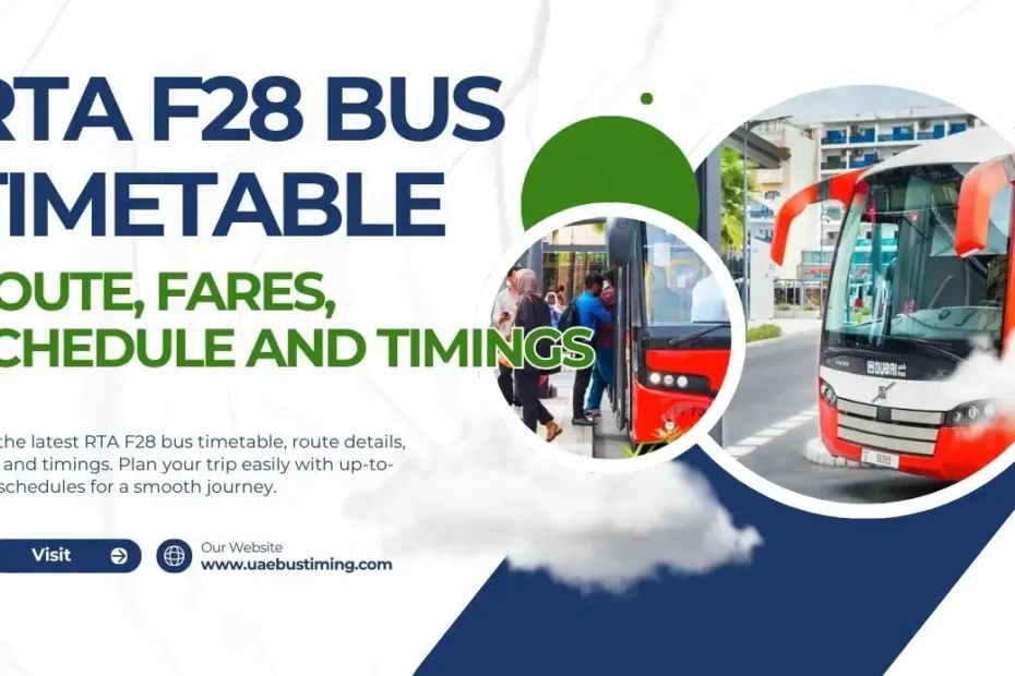 RTA F28 Bus Timetable: Route, Fares, Schedule and Timings