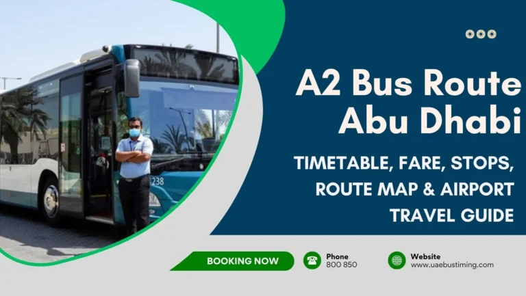 A2 Bus Route Abu Dhabi