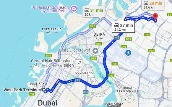 C26 Bus Route Map
