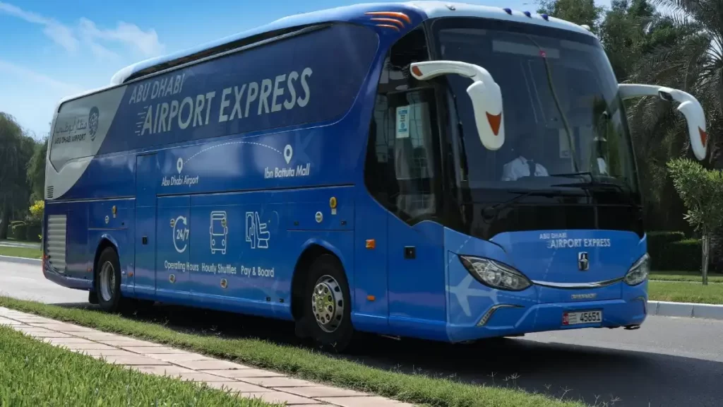 Dubai to Abu Dhabi Airport Bus Timings