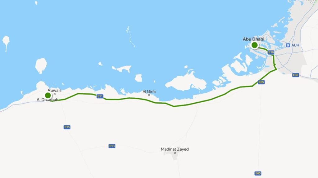 CX60 Bus Route Map