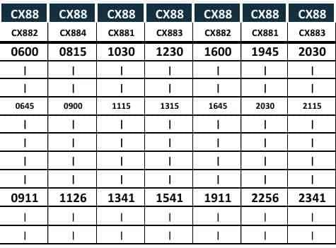 Abu Dhabi Bus CX88 Timetable from MBZ Bus Station