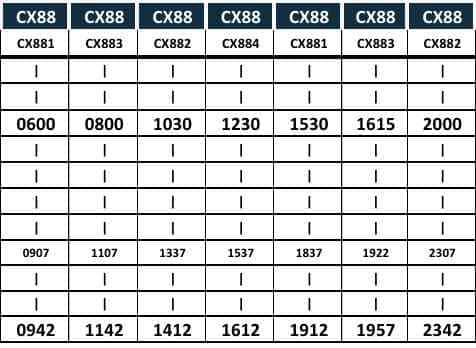 Abu Dhabi Bus CX88 Timetable from Ruwais Bus Statio