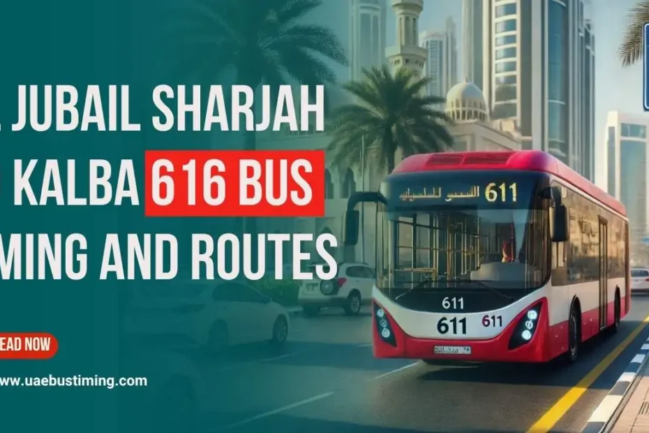 Sharjah - UAE BUS Timing