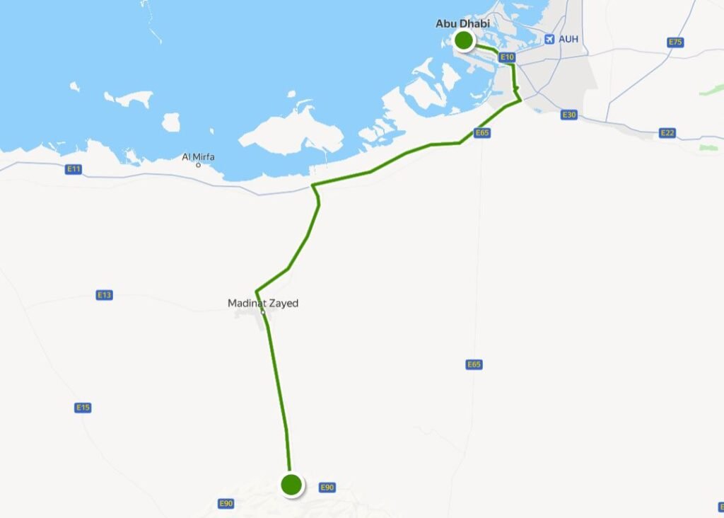 CX60 Bus Route Map