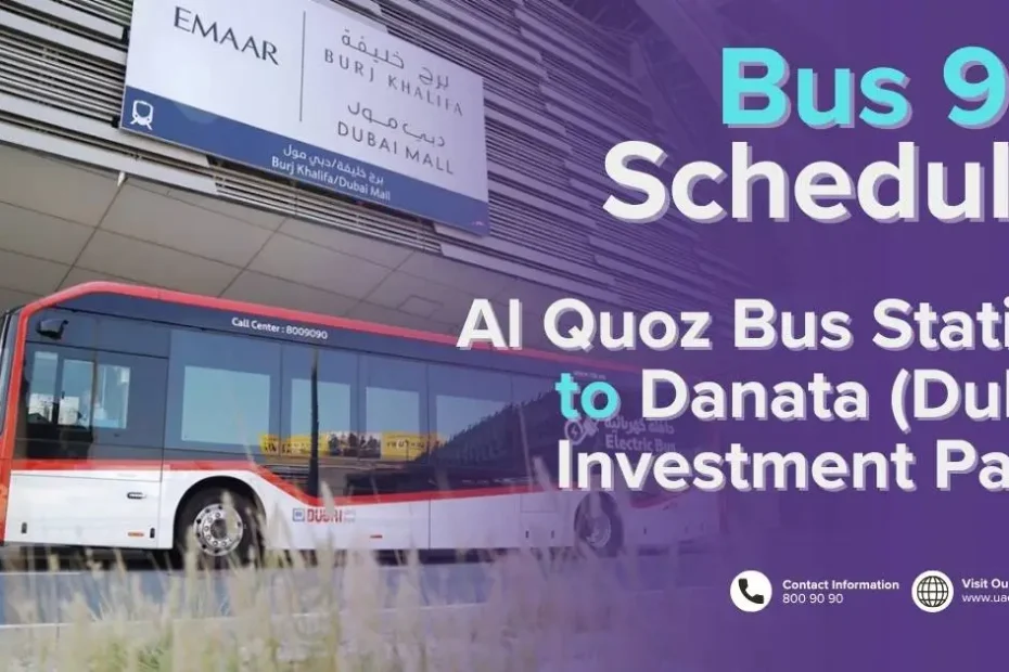 Bus 96 Schedule from Al Quoz Bus Station to Danata (Dubai Investment Park)