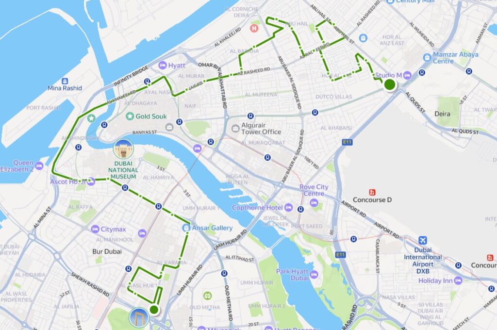 C03 Bus Route Map