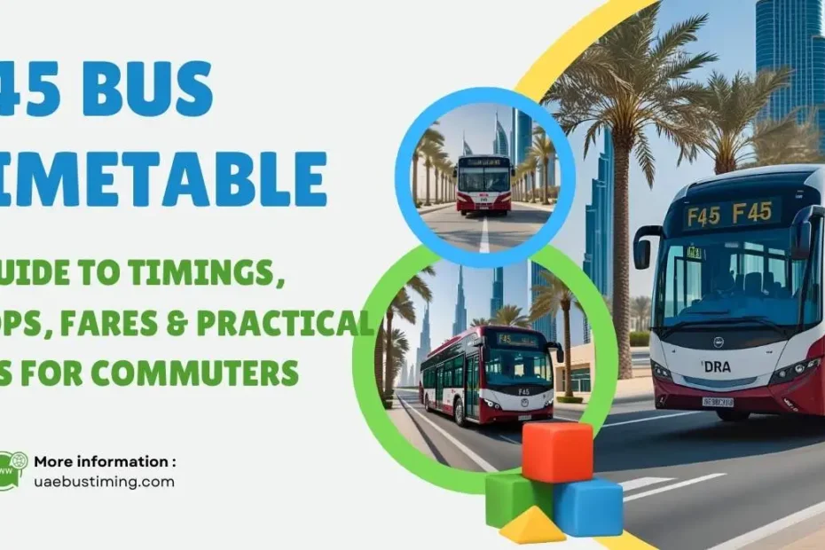 F45 Bus Timetable: A Guide to Timings, Stops, Fares & Practical Tips for Commuters