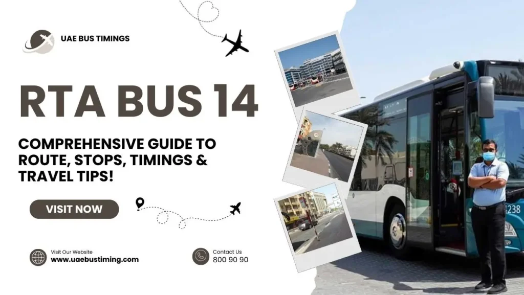 RTA Bus 14: Comprehensive Guide to Route, Stops, Timings & Travel Tips!