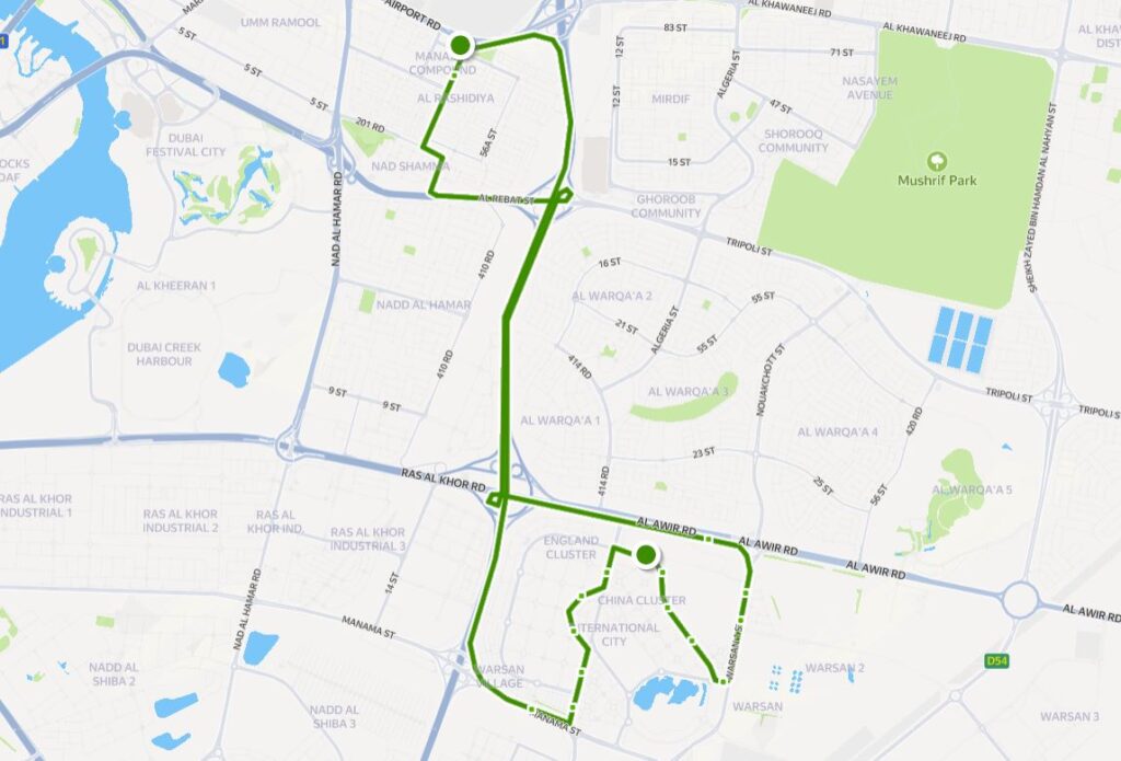 310 Bus 310 Bus Timings Dubai (2026) – Rashidiya to Dragon Mart Route, Stops & Fare