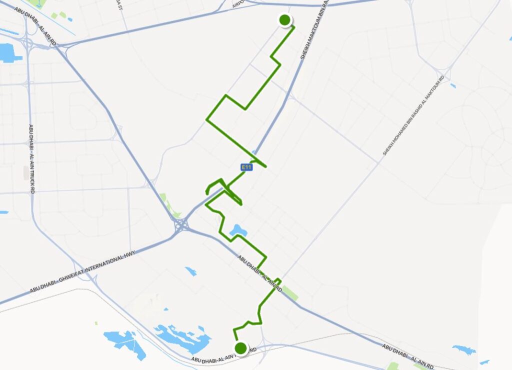 420 Bus Route Map