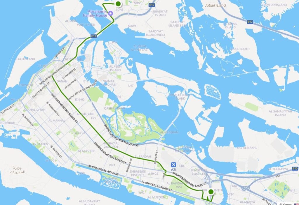 94 Bus Route Map
