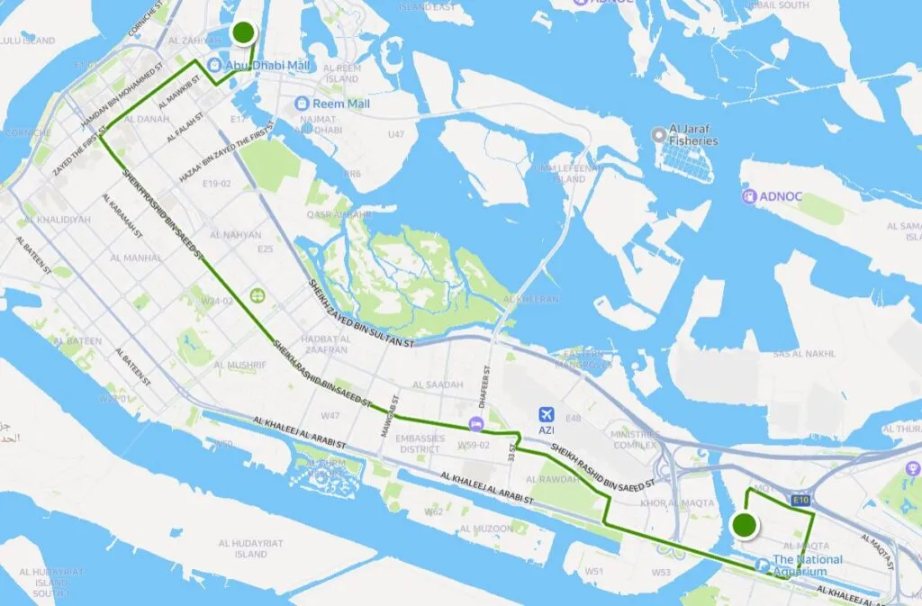 L43 Bus Route Map