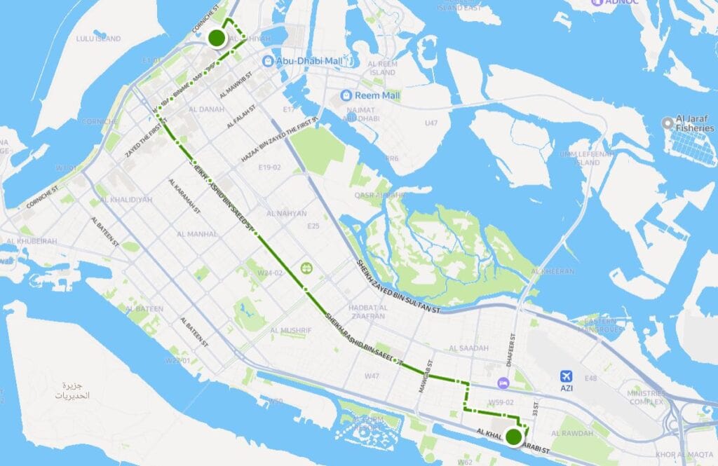 Bus L41 Route Map