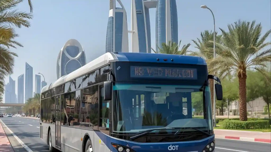 Metro to Dubai British School by Bus