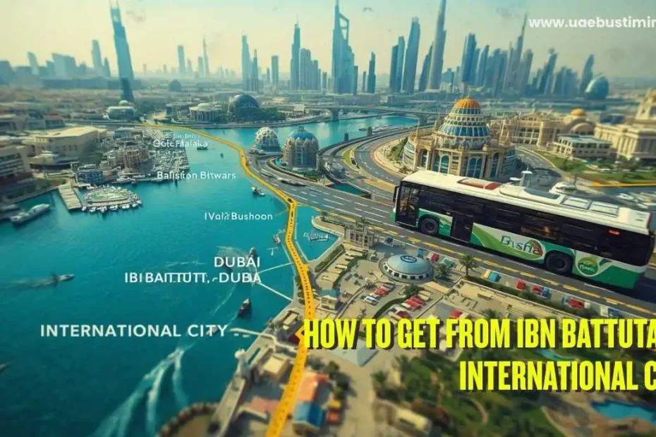 How to Get from Ibn Battuta to International City – Ultimate Travel Guide