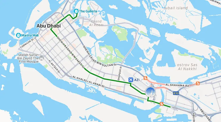 L42 Bus Route Map