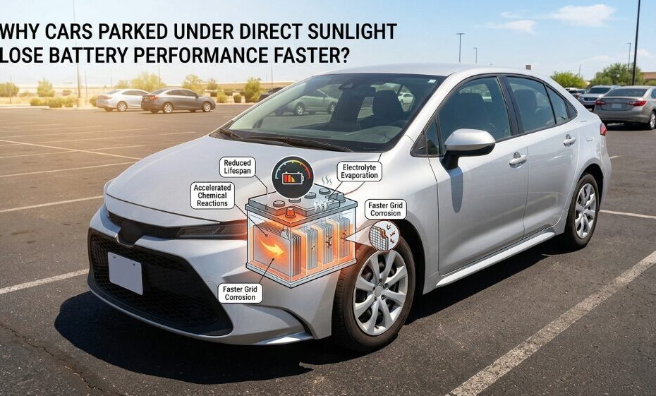 Why Does Direct Sunlight Harm Your Car Battery Performance Faster?