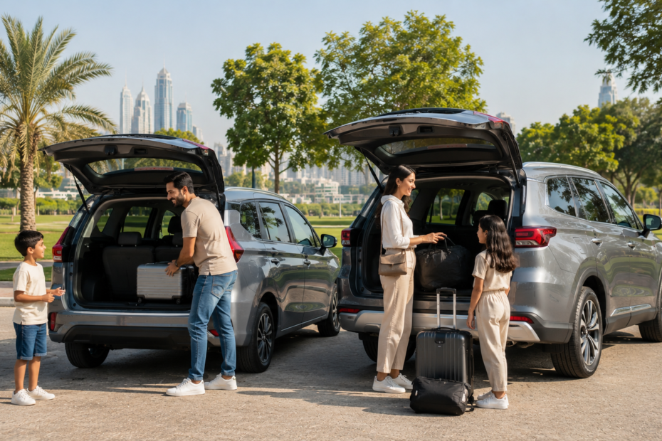 Mitsubishi Xpander vs. Outlander 7-Seater: Which Should You Rent for a UAE Family Trip?